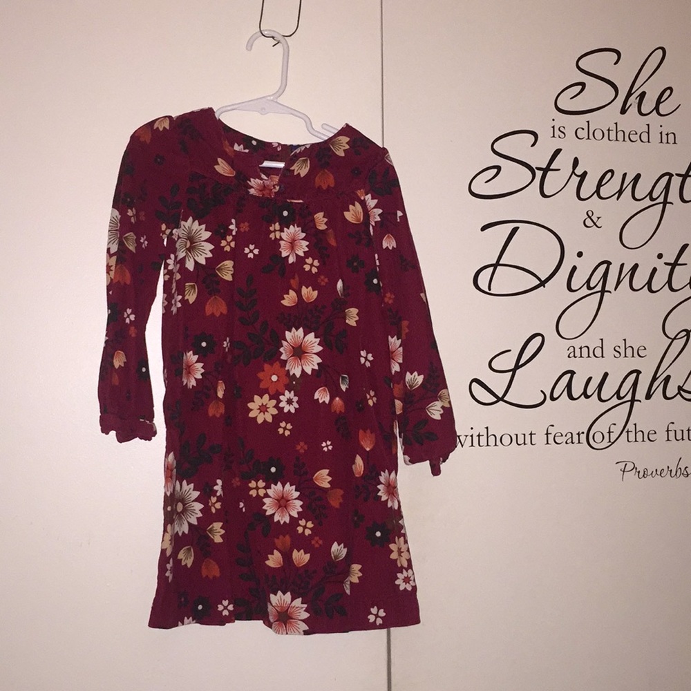 Baby Gap floral dress size 5